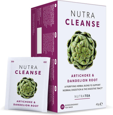 Nutra Cleanse Tea - 20 Herbal Tea Bags - Greenlands Health Store