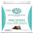 Sunwarrior Shape Protein Collagen Greens chocolate Flavour - Greenlands Health Store