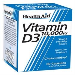 Vitamin D3 10000iu - 30 Vegicaps - Greenlands Health Store