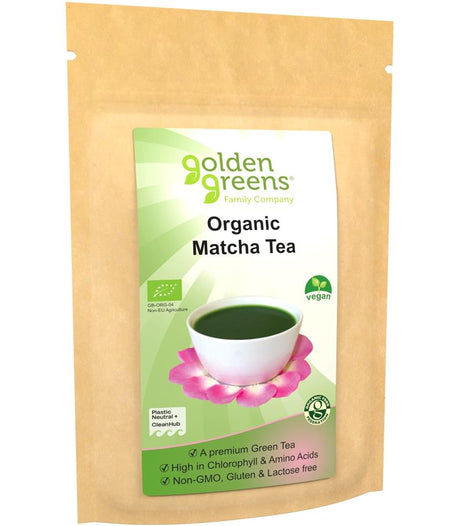 Organic Matcha Tea 100g - Greenlands Health Store