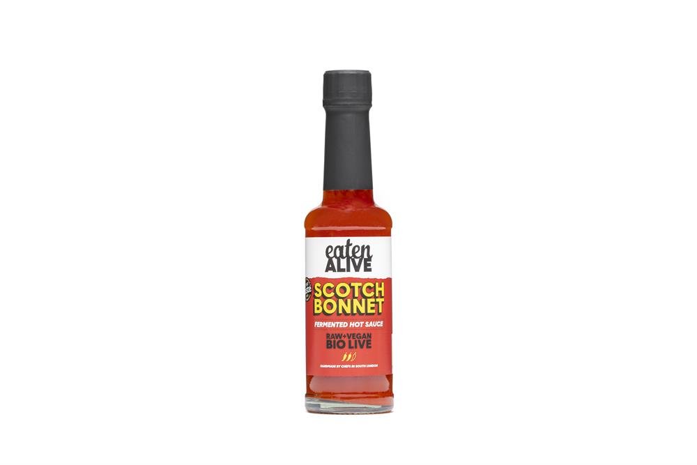 Raw Fermented Scotch Bonnet Hot Sauce 150ml - Greenlands Health Store