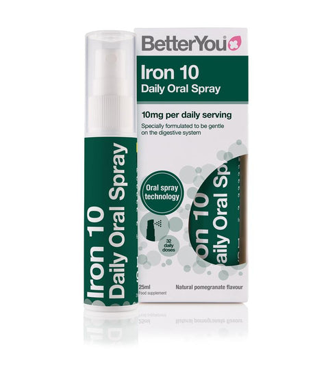 BetterYou Iron (10mg) Oral Spray 25ml - Greenlands Health Store