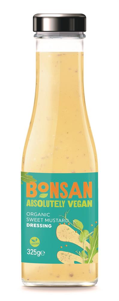 Organic Vegan Sweet Mustard Dressing 310g - Greenlands Health Store
