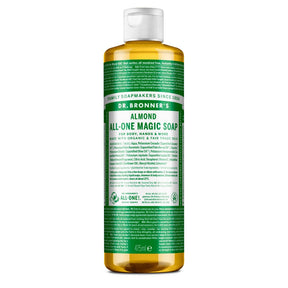 Almond All - One Magic Soap 475ml Organic - Greenlands Health Store
