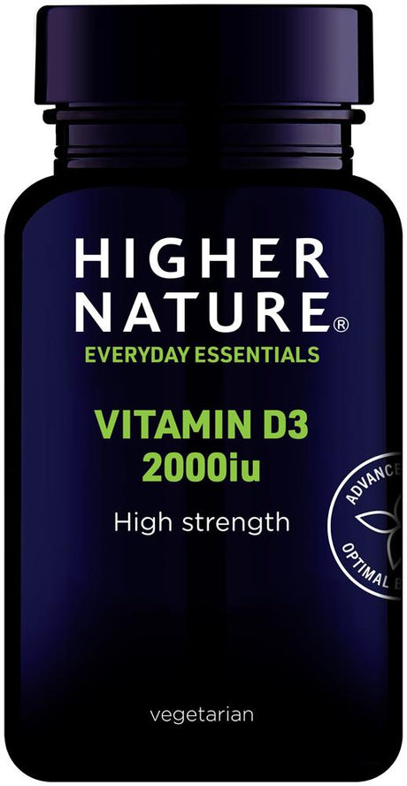 High Strength Vitamin D3 Vegetarian 120 Capsules - Greenlands Health Store