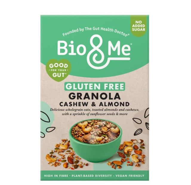 Bio&Me Cashew & Almond Gut-Loving Gluten Free Granola 350g - Greenlands Health Store