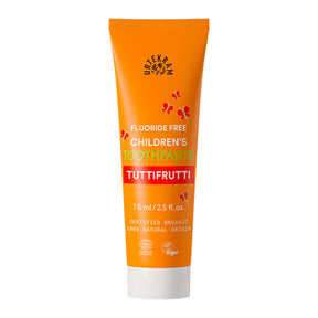 Urtekram Organic Tutti Frutti Kids Toothpaste 75ml - Greenlands Health Store