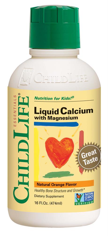 ChildLife Essential Calcium with Magnesium Orange 480ml - Greenlands Health Store