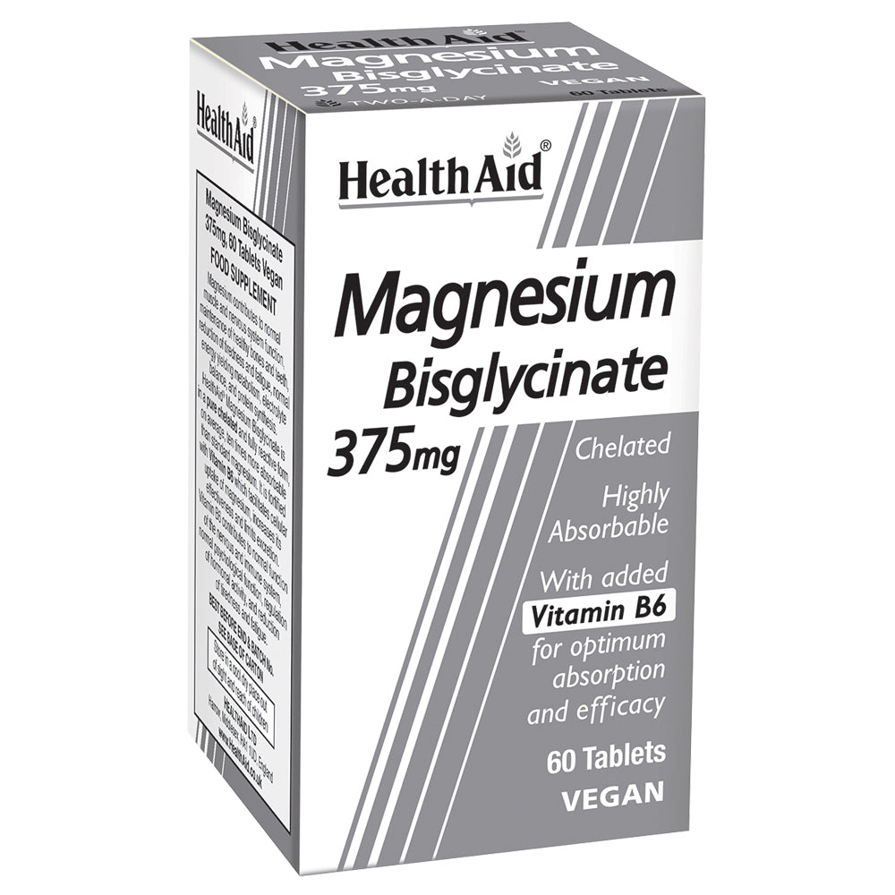 Magnesium Bisglycinate 60 Tablets - Greenlands Health Store