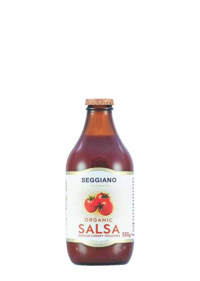 Seggiano Organic Sicilian Cherry Tomato Salsa 330g - Greenlands Health Store