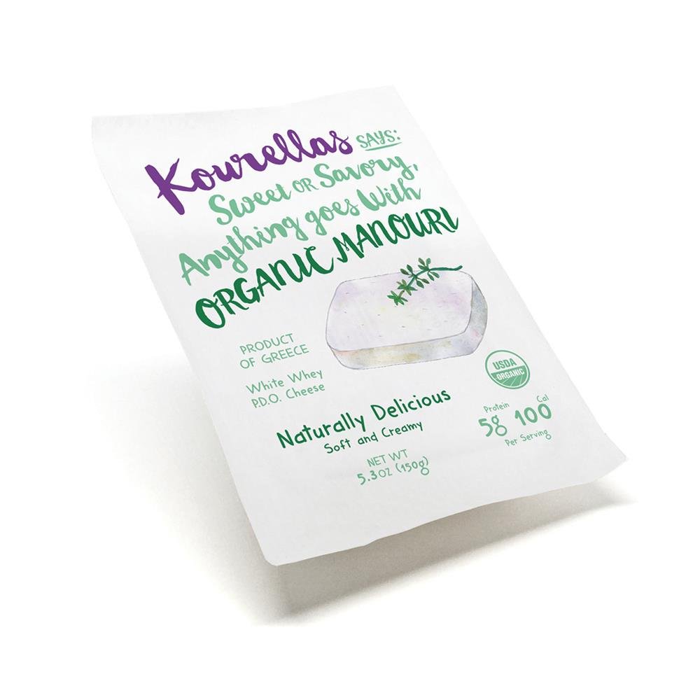 Organic Manouri PDO Cheese 150g - Greenlands Health Store