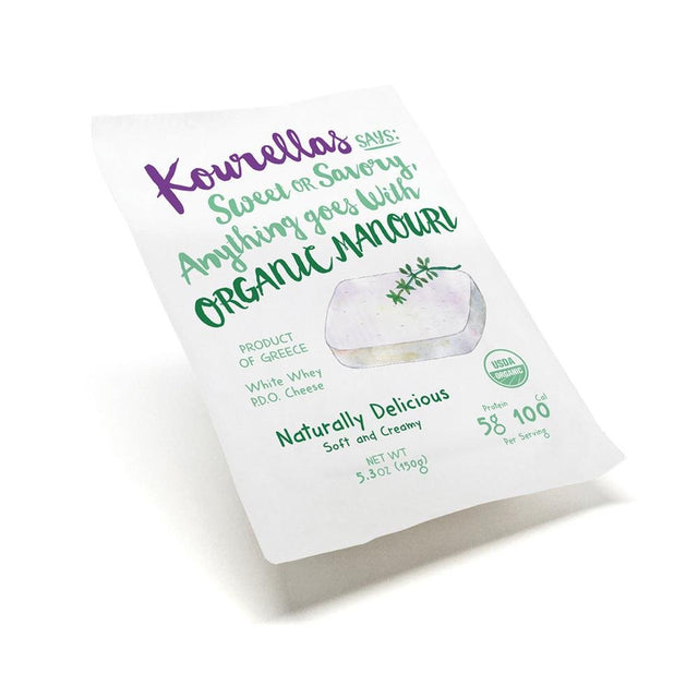 Organic Manouri PDO Cheese 150g - Greenlands Health Store