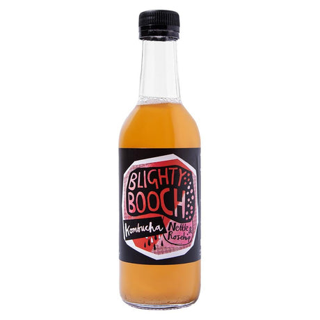 Blighty Booch Nettle & Rosehip Kombucha 330mL - Greenlands Health Store