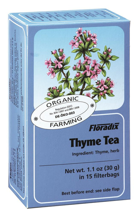 Thyme Herbal Tea 15 filterbags - Greenlands Health Store