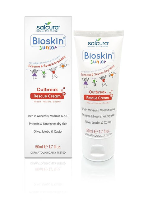 Bioskin Junior Outbreak Rescue Cream 50ml - Greenlands Health Store