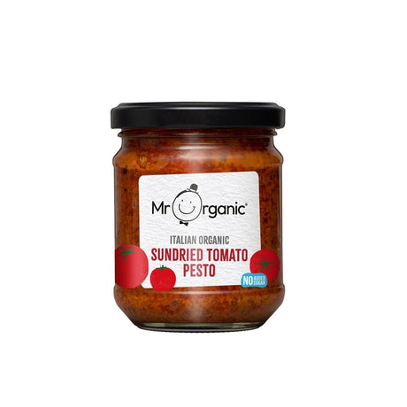 Mr Organic Sundried Tomato Pesto 190g - Greenlands Health Store