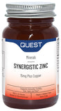 SYNERGISTIC ZINC 15mg 60 tabs - Greenlands Health Store