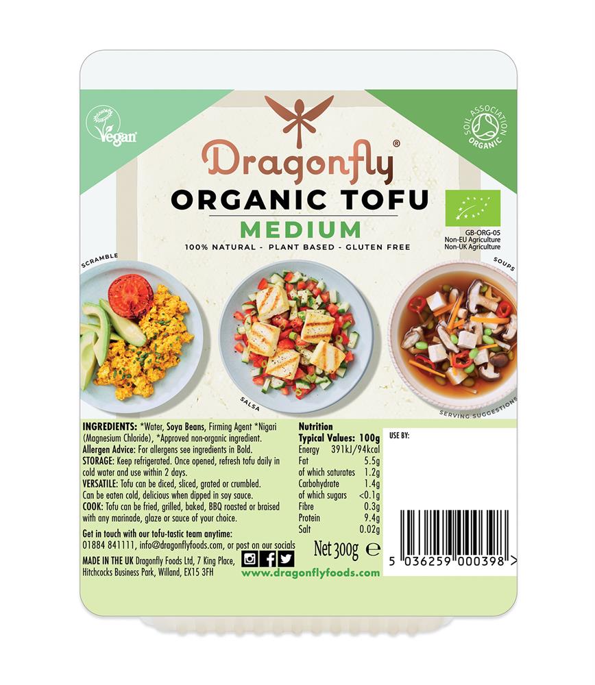 Organic Medium Firm Tofu 300g - Greenlands Health Store