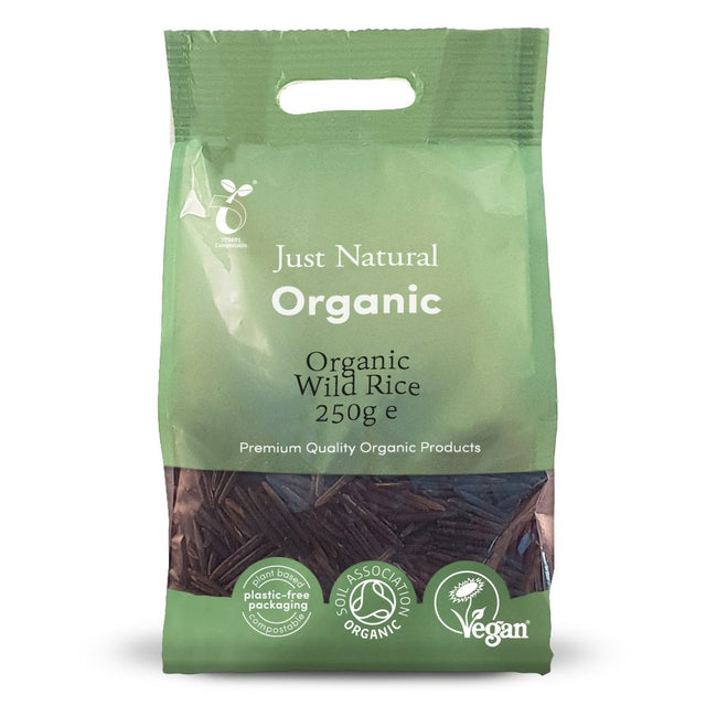Organic Wild Rice 250g - Greenlands Health Store