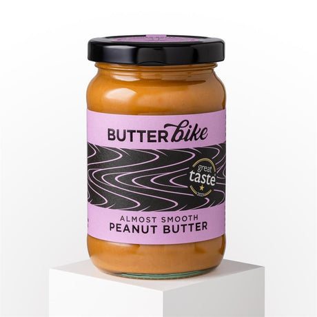 Butter Bike Almost Smooth Peanut Butter 285g - Greenlands Health Store