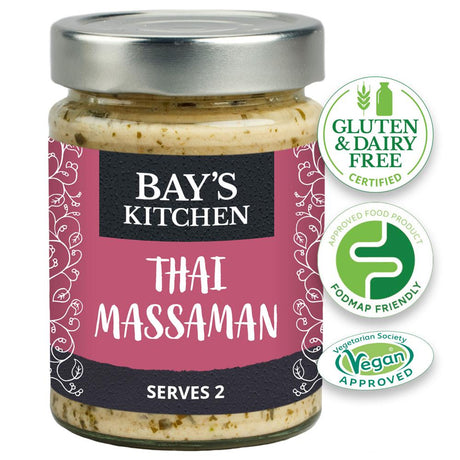 Thai Massaman Stir-in Sauce Low FODMAP Vegan 260g - Greenlands Health Store