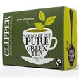 Clipper Fairtrade Pure Green Tea 80 bags - Greenlands Health Store