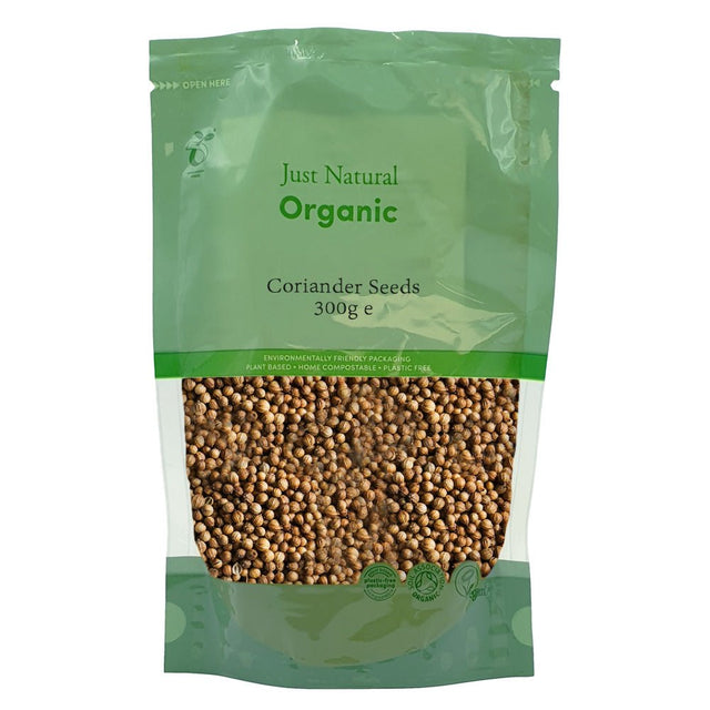 Organic Coriander Seeds 300g - Greenlands Health Store