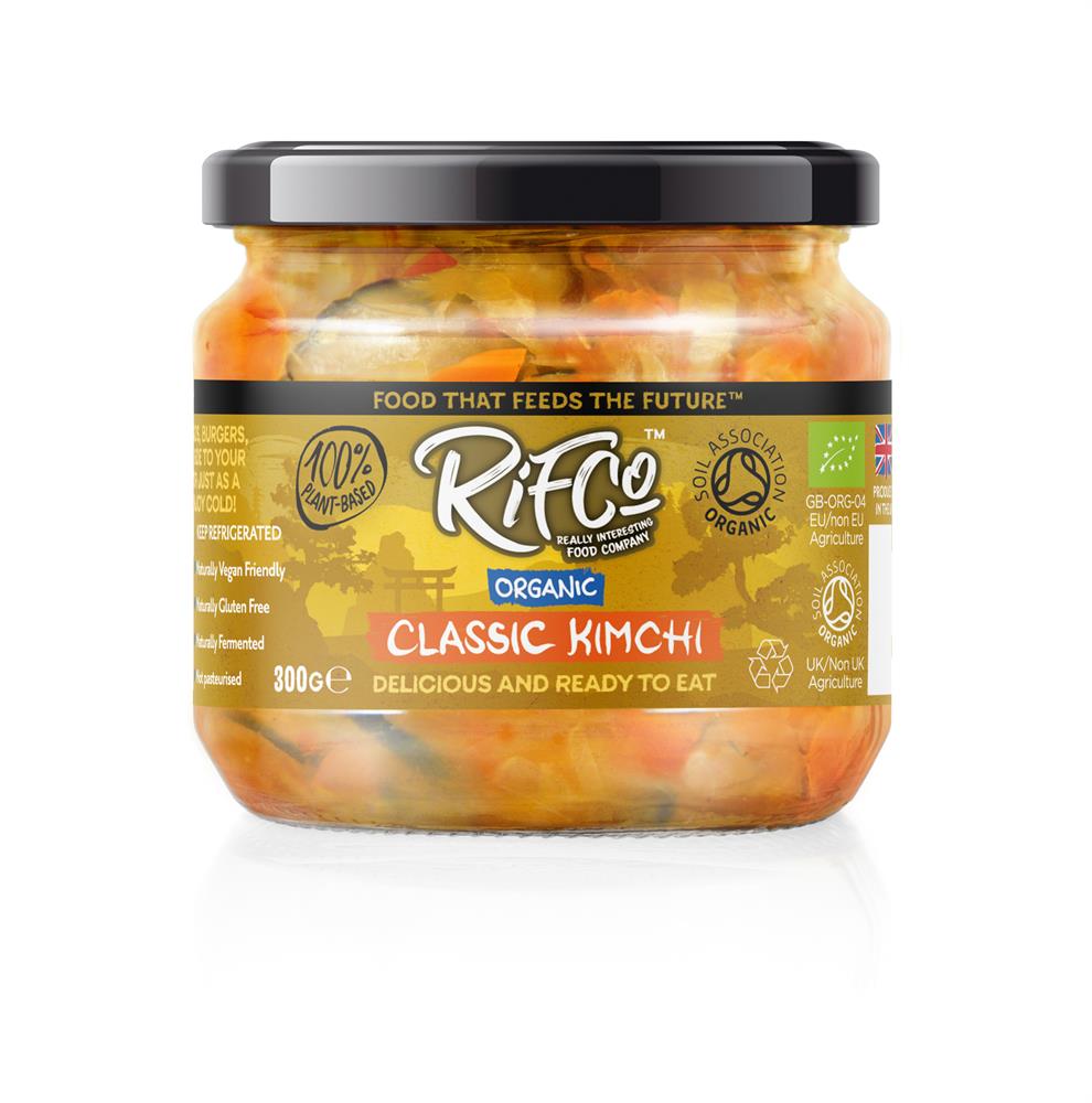 RIFCo Organic Classic Kimchi 300g - Greenlands Health Store