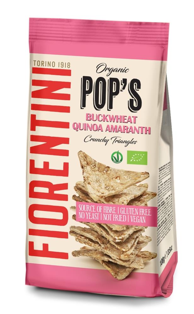 Organic POPS Buckwheat Crisp 80g - Greenlands Health Store