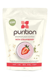 Purition Vegan Nutrition with protein Strawberry 250g - Greenlands Health Store