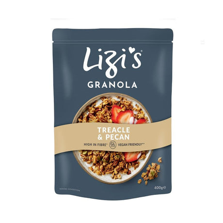 Lizi's Treacle Pecan Breakfast Cereal 400g - Greenlands Health Store