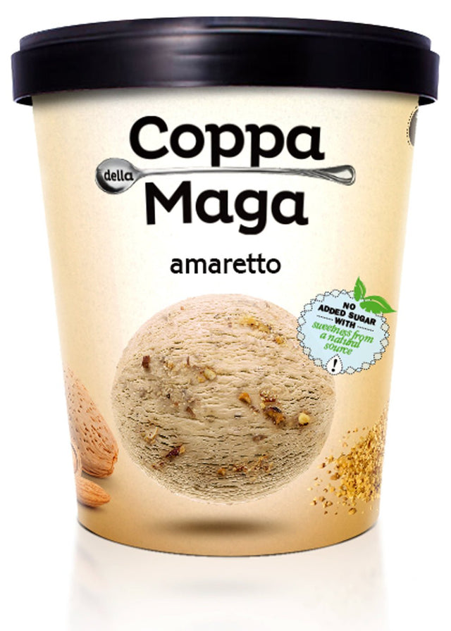 Amaretto Ice Cream 500ml - Greenlands Health Store