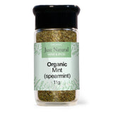 Organic Mint (Spearmint) (Glass Jar) 11g - Greenlands Health Store