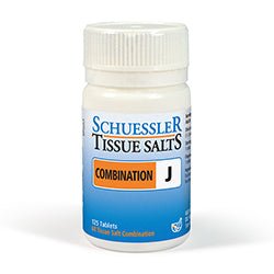Combination J Tissues Salts 125 tablets - Greenlands Health Store