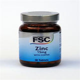 Zinc 15mg with Copper 30 Tablets - Greenlands Health Store