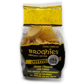 Fat Free Corn Mini Broghies Crackers 45g - Greenlands Health Store
