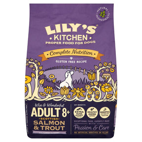 Adult 8+ Salmon & Trout Dry Food 1kg - Greenlands Health Store