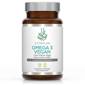 Omega 3 Vegan From Marine Algae - Rich in DHA & EPA 60 capsules - Greenlands Health Store