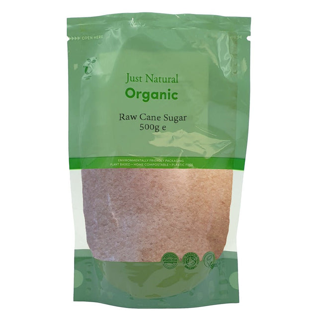 Organic Raw Cane Sugar 500g - Greenlands Health Store