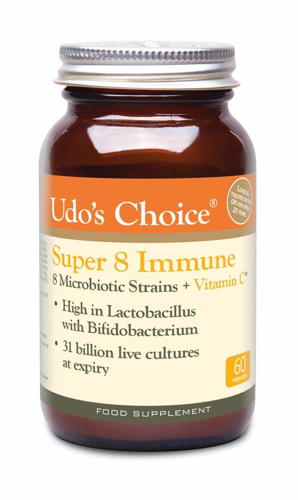 Udo's Choice Super 8 Immune 60 caps - Greenlands Health Store