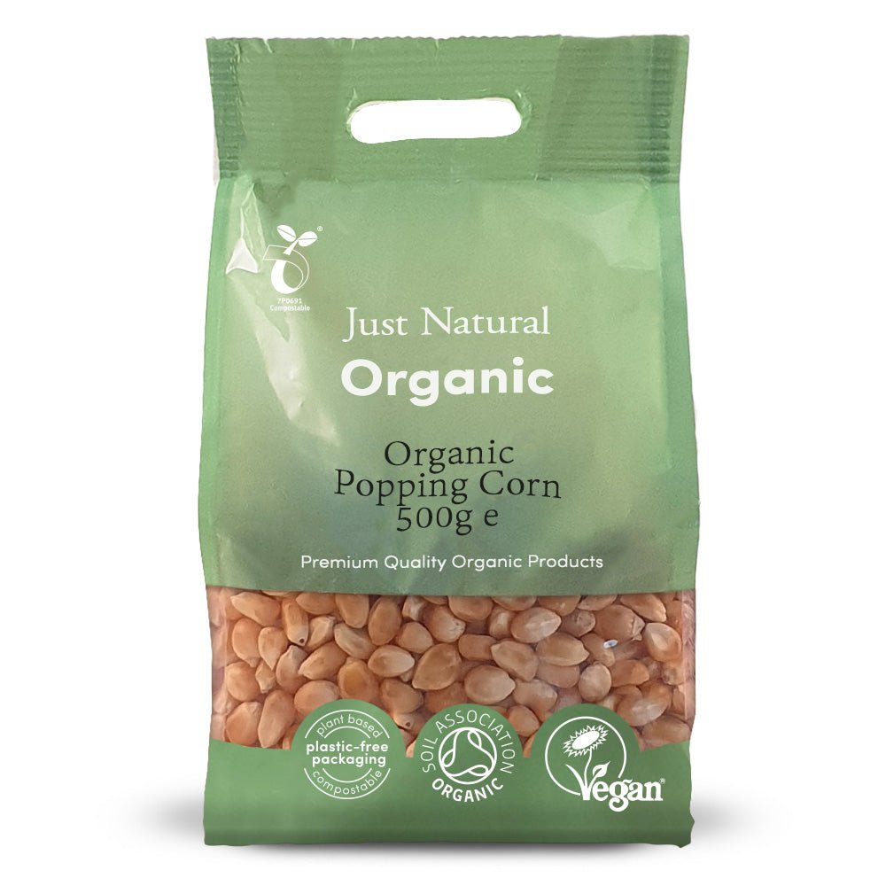 Organic Popping Corn 500g - Greenlands Health Store