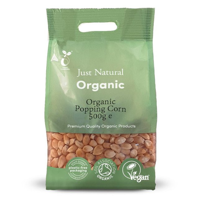 Organic Popping Corn 500g - Greenlands Health Store