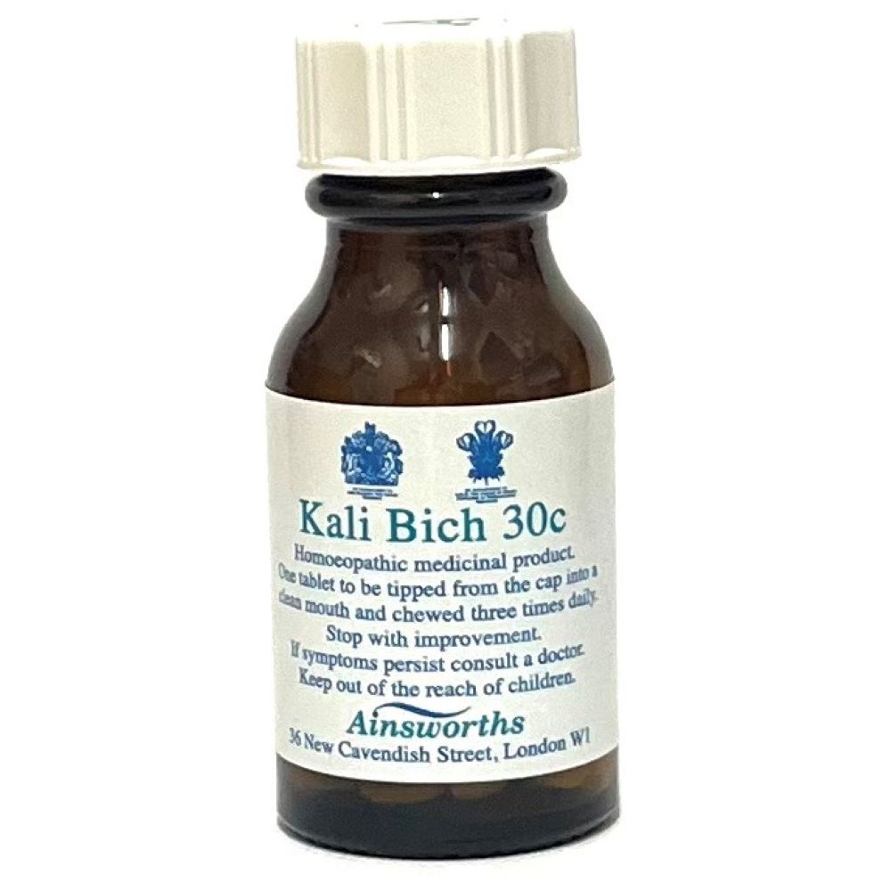Kali Bich 30C Single Counter Remedy 120 tabs - Greenlands Health Store