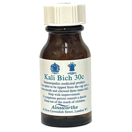 Kali Bich 30C Single Counter Remedy 120 tabs - Greenlands Health Store