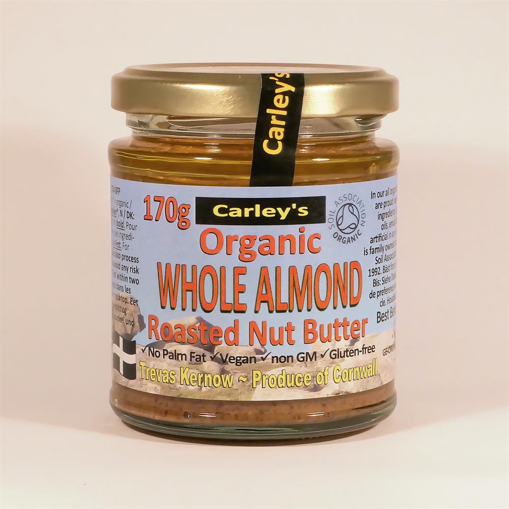 Organic Almond Butter 170g - Greenlands Health Store