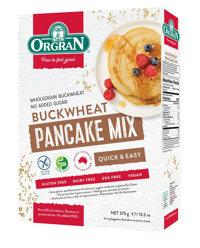 Buckwheat Pancake Mix 375g - Greenlands Health Store