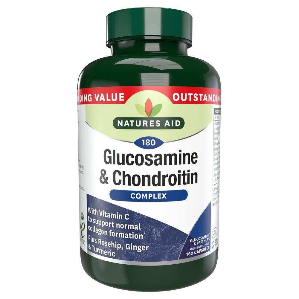 Glucosamine & Chondroitin Complex 180 caps - Greenlands Health Store