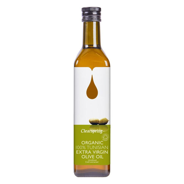 Tunisian Extra Virgin Olive Oil Organic 500ml - Greenlands Health Store