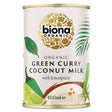 Organic Green Curry Coconut Milk 400ml - Greenlands Health Store