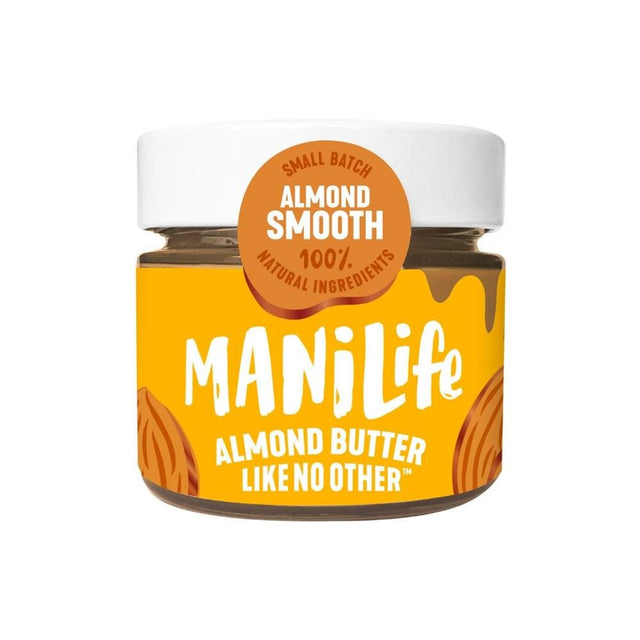 ManiLife Smooth Almond Butter 160g - Greenlands Health Store